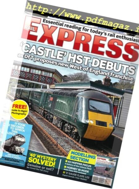 Rail Express – May 2018 Cover