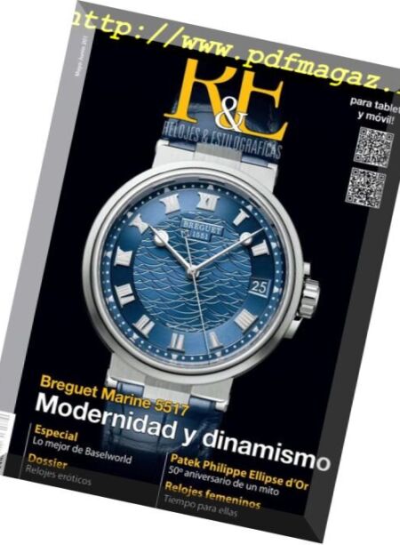 R&E-Relojes & Estilograficas – mayo 01, 2018 Cover