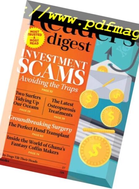 Reader’s Digest Australia & New Zealand – May 2018 Cover