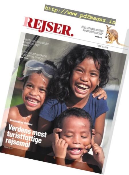 Rejser – 15 april 2018 Cover