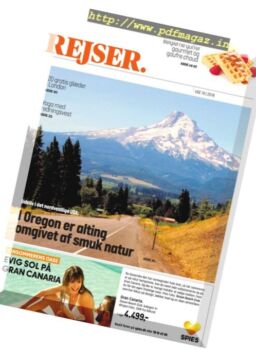Rejser – 22 april 2018