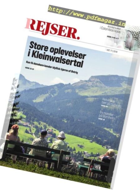 Rejser – 29 april 2018 Cover