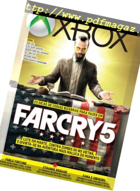 Revista Oficial do Xbox – abril 2018 Cover