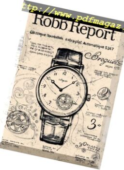 Robb Report Espana – mayo 2018