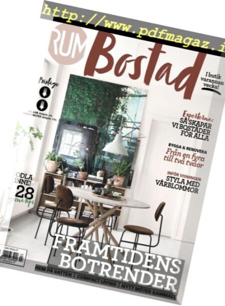 Rum Bostad – 10 april 2018 Cover