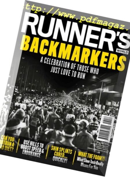 Runner’s World South Africa – June 2018 Cover
