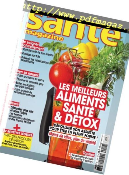 Sante Magazine – Hors-Serie – mai 2018 Cover