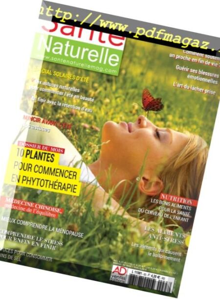 Sante Naturelle – 29 avril 2018 Cover