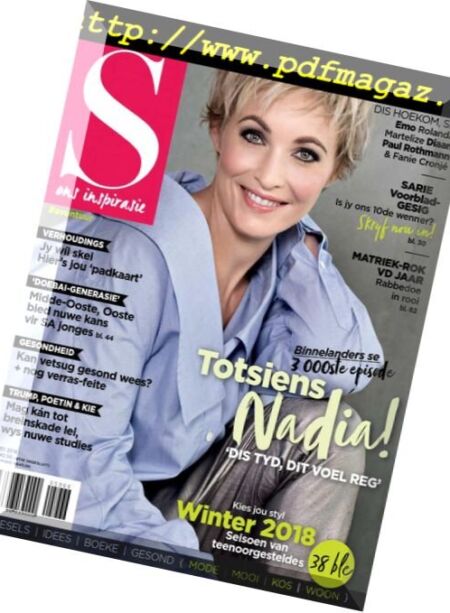 Sarie – Mei 2018 Cover