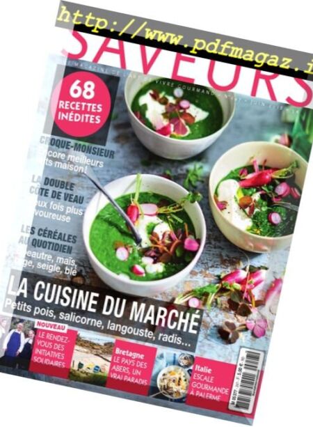Saveurs France – Juin 2018 Cover