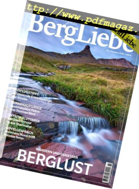 Schweizer Bergliebe – Sommer 2018 Cover