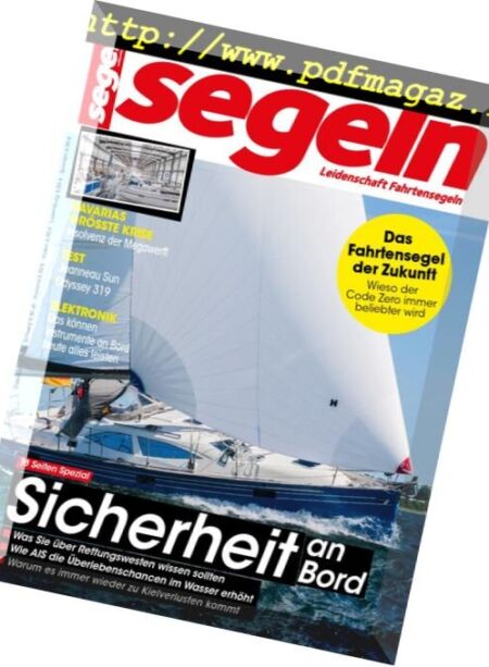Segeln – Juni 2018 Cover