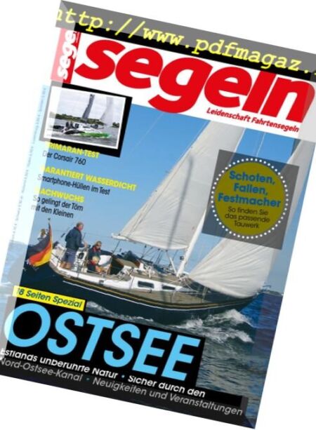 Segeln – Mai 2018 Cover