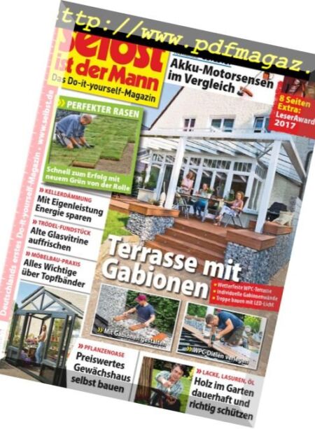 Selbst ist der Mann – Mai 2018 Cover
