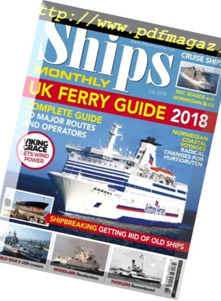 Ships Monthly – July 2018 Cover