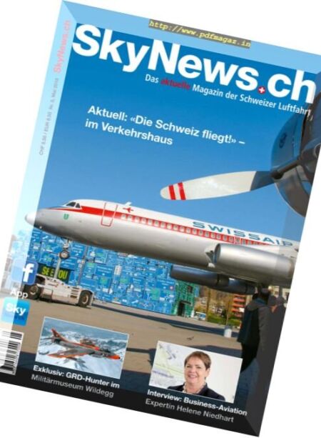 SkyNews.ch – Mai 2018 Cover