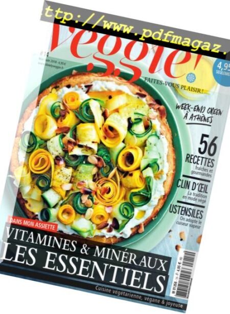Slowly Veggie France – Mai-Juin 2018 Cover
