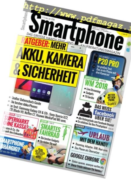 Smartphone – Juni-Juli 2018 Cover