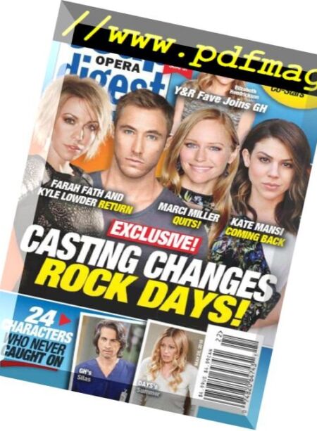 Soap Opera Digest – May 28, 2018 Cover