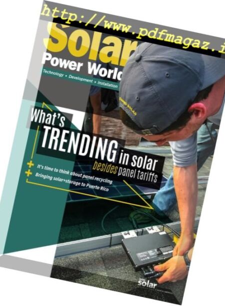 Solar Power World – May 2018 Cover