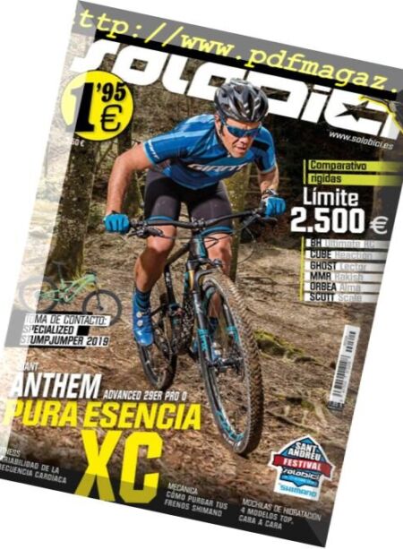 SoloBici – mayo 2018 Cover