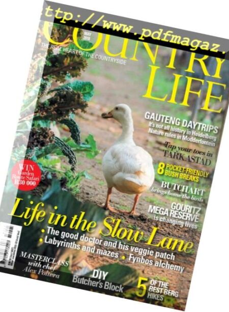 South African Country Life – May 2018 Cover
