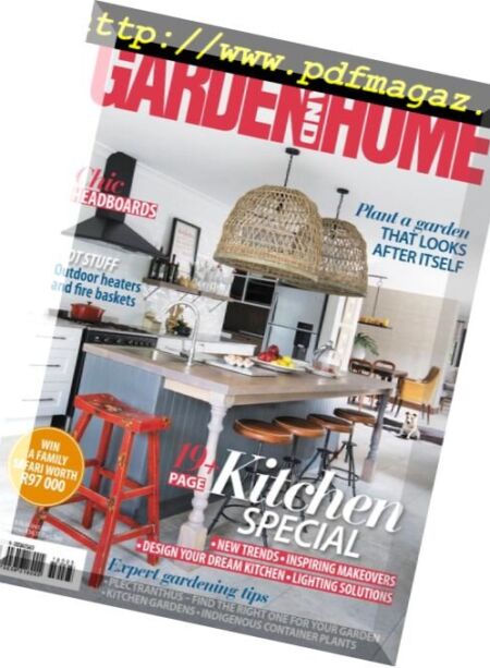 South African Garden and Home – May 2018 Cover