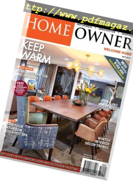 South African Home Owner – May 2018 Cover