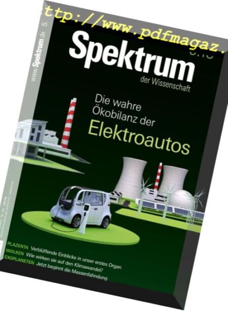 Spektrum der Wissenschaft – Mai 2018 Cover