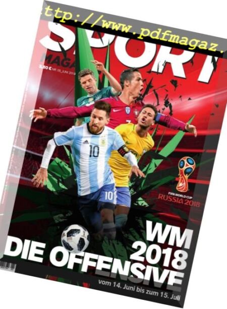 Sportmagazin – Juni 2018 Cover