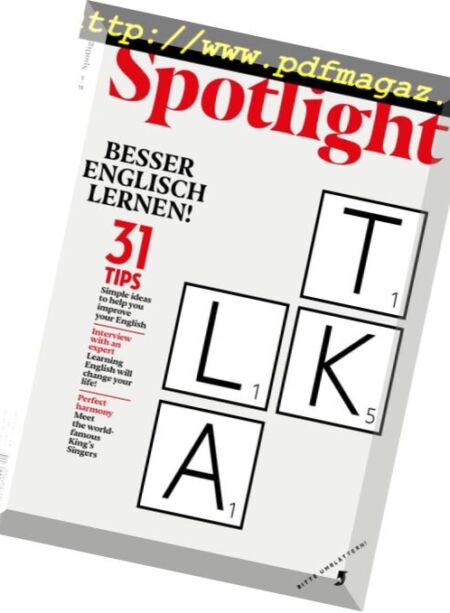 Spotlight – Mai 2018 Cover