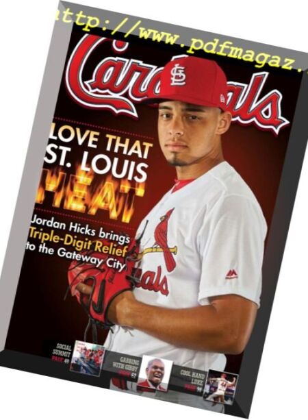 St. Louis Cardinals Gameday – May 2018 Cover