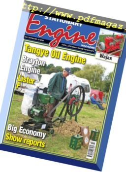 Stationary Engine – July 2018
