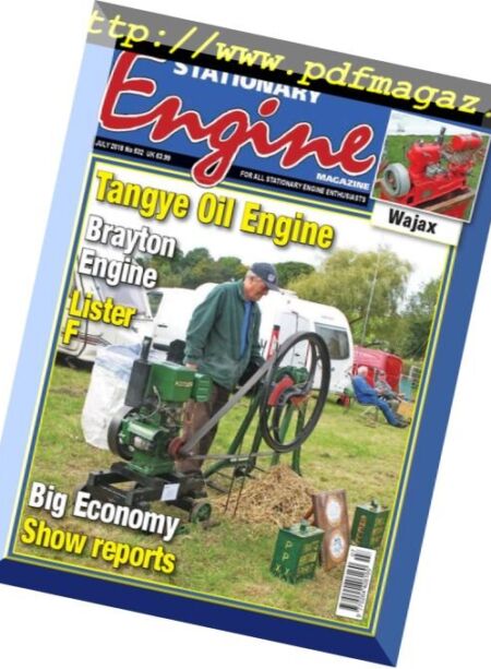 Stationary Engine – July 2018 Cover