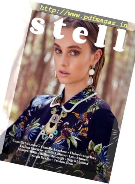 Stell Magazine – May 2018 Cover