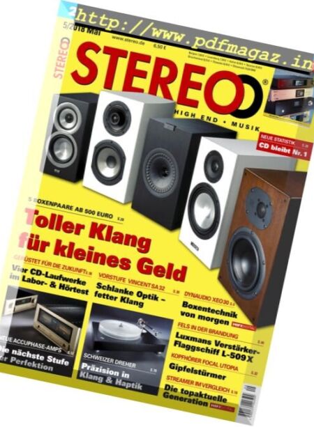 Stereo – Mai 2018 Cover