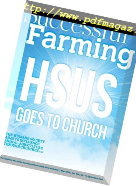 Successful Farming – May 2018 Cover