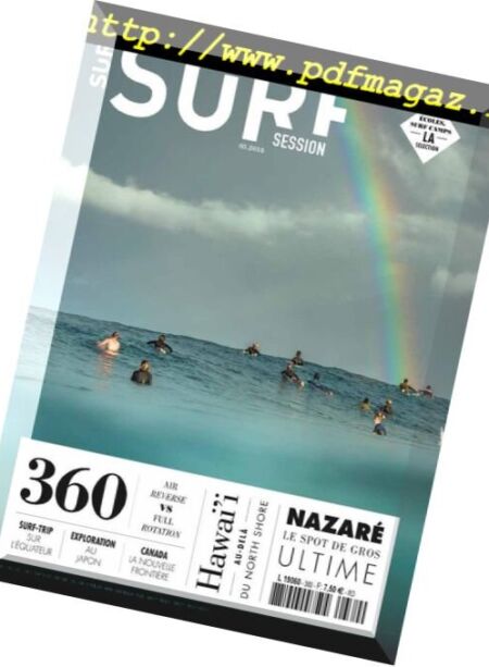 Surf Session Magazine – fevrier 2018 Cover