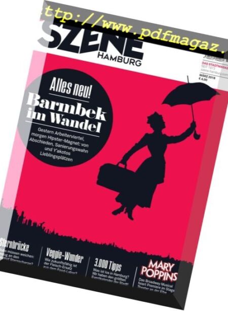 Szene Hamburg – Marz 2018 Cover