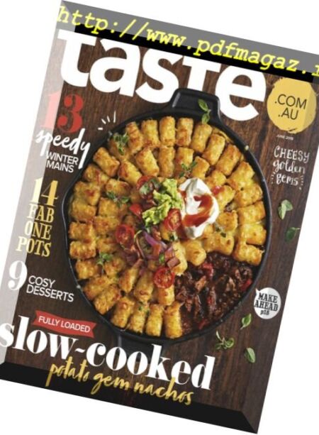 Taste.com.au – June 2018 Cover