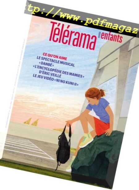 Telerama Magazine – 28 avril 2018 Cover