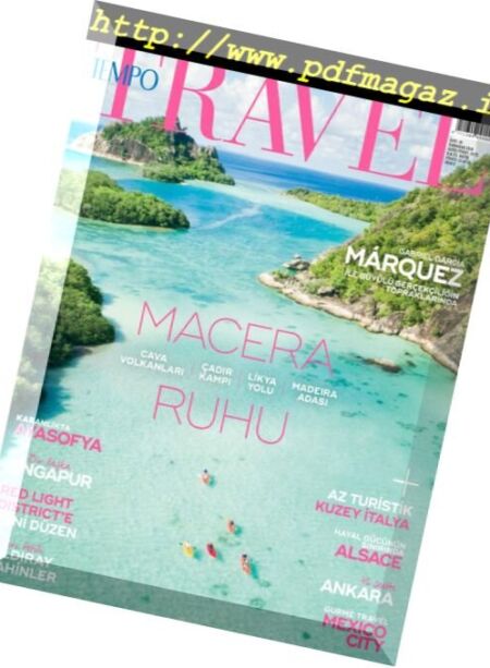 Tempo Travel – Nisan 2018 Cover