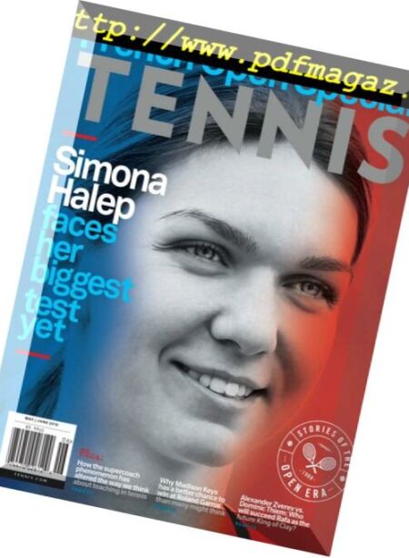 Tennis Magazine USA – May-June 2018 Cover