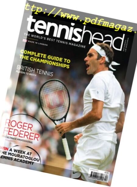 Tennishead – May 2018 Cover