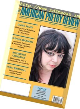 The American Poetry Review – May-June 2018
