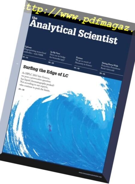 The Analytical Scientist – June 2015 Cover