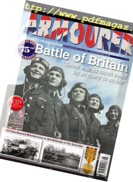 The Armourer – July-August 2015 Cover