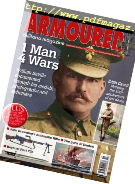 The Armourer – September-October 2015 Cover