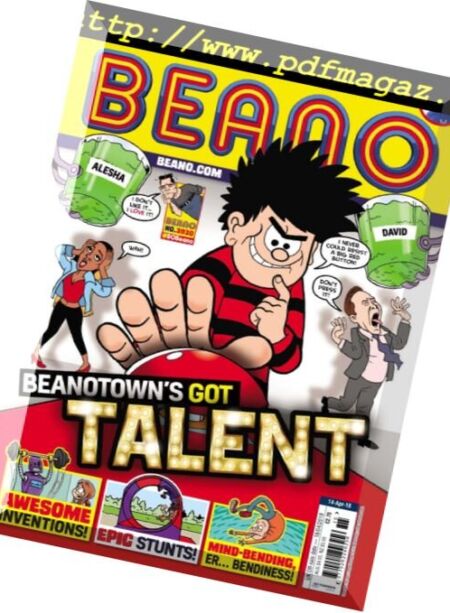 The Beano – 14 April 2018 Cover