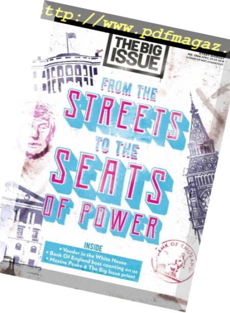 The Big Issue – 23 April 2018 Cover